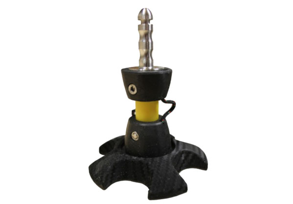 Carbon look mast base